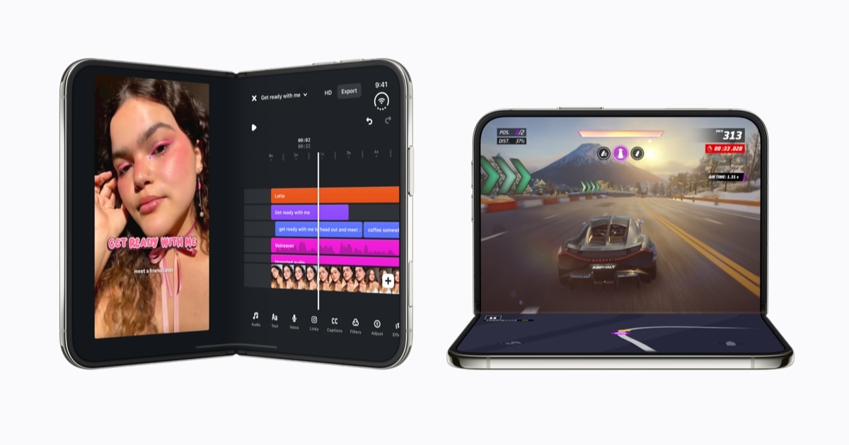 Apple launches optimized apps for iPhone Duo foldable starting Friday