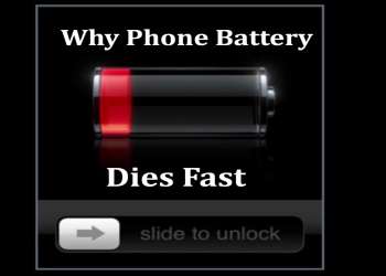 Why phone battery dies so fast